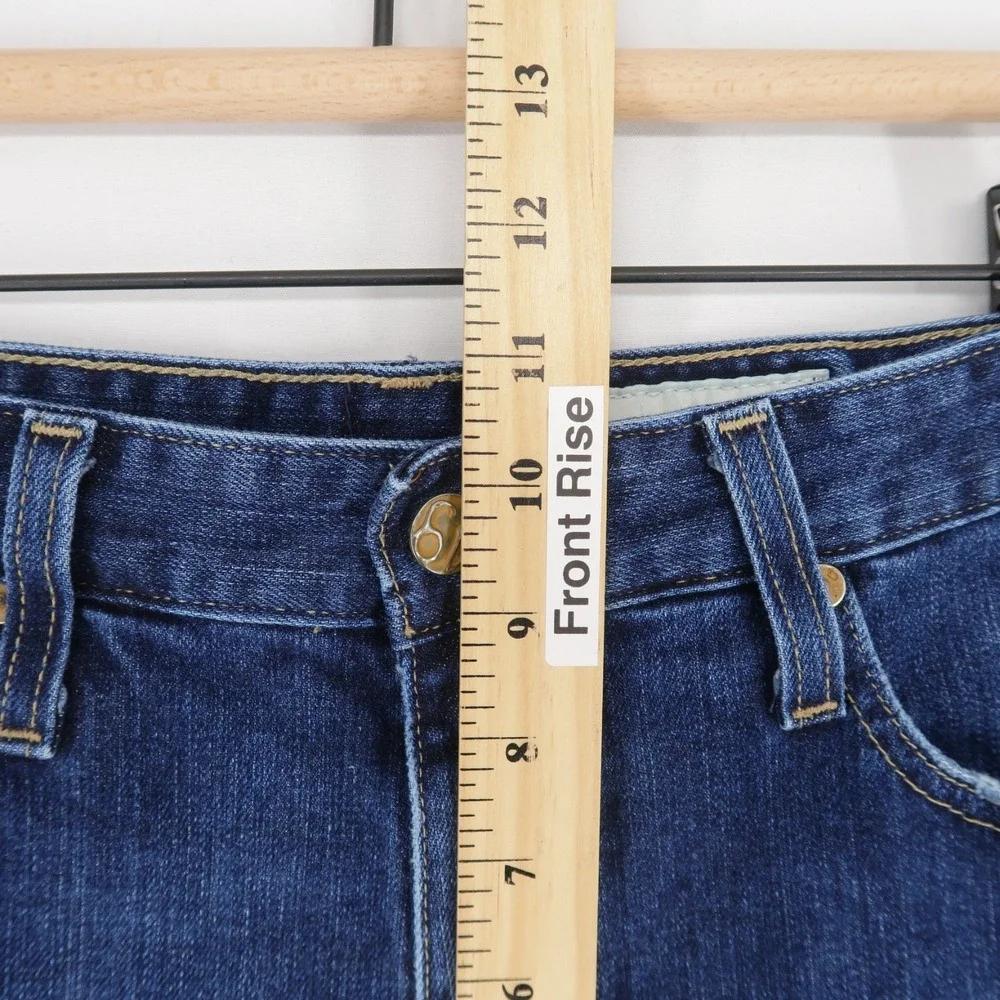 AG Adriano Goldschmied Ex-Boyfriend Jeans Womens 29R Blue Slouchy Slim Aged - Picture 6 of 12